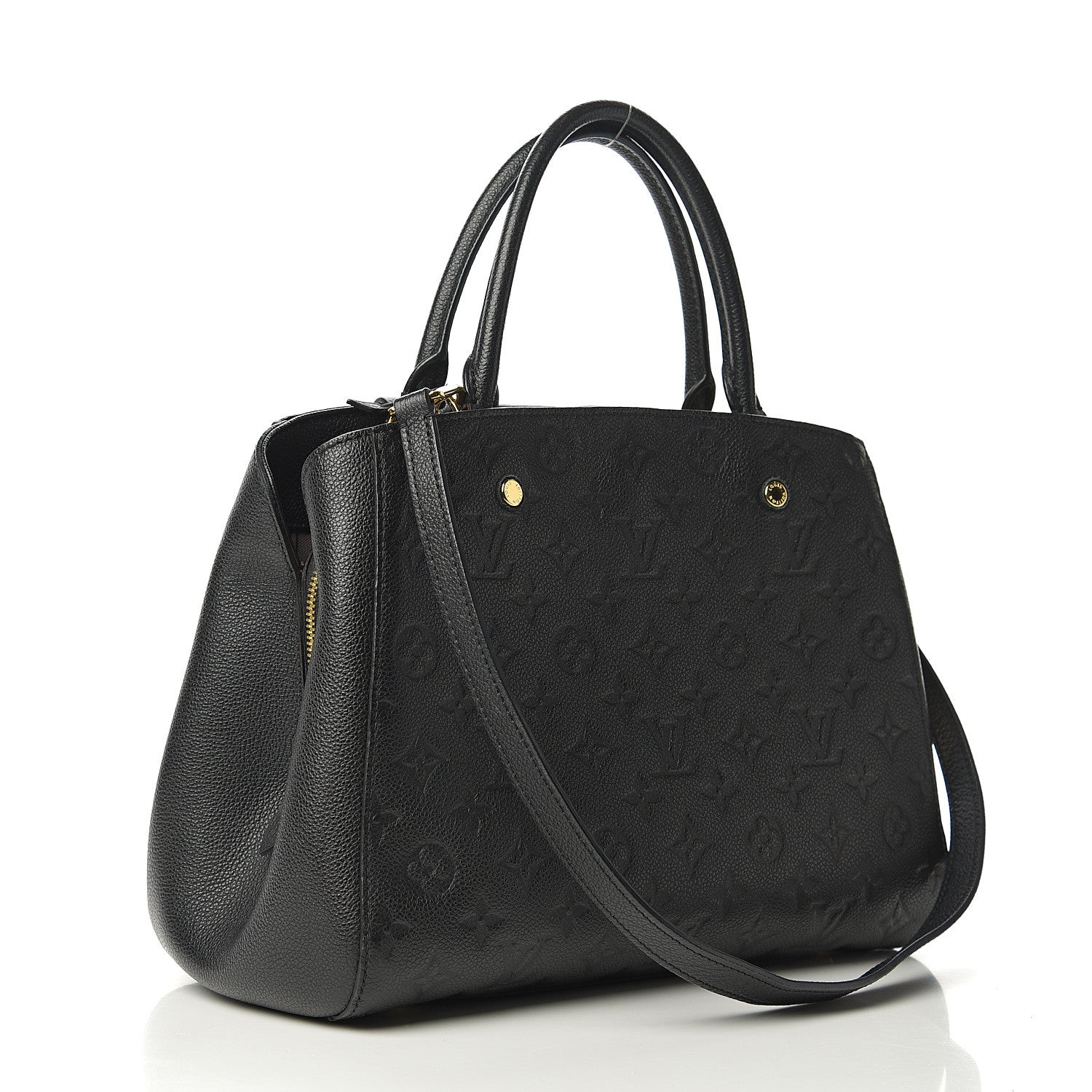 Louis Vuitton Empreinte Montaigne MM Black 2 of 11
