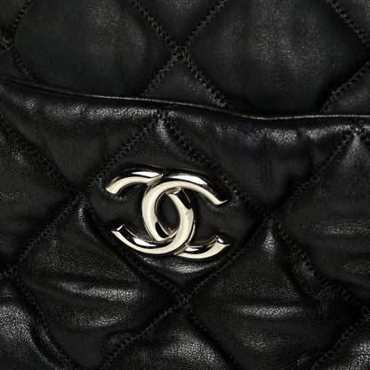 Chanel Lambskin Bubble Quilt Camera Case Black 6 of 6