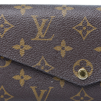 Louis Vuitton Monogram Sarah Wallet NM Rose Ballerine 8 of 10