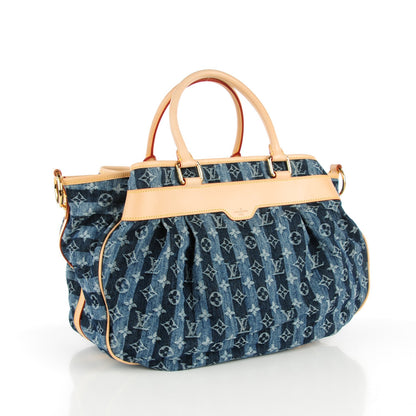 Louis Vuitton Denim Raye Cabas GM 3 of 7