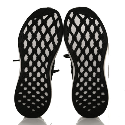 Chanel Fabric Logo Sneakers 35.5 Black 7 of 10