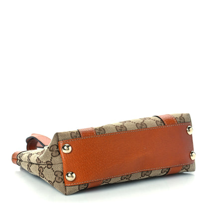 Gucci Monogram Small Abbey Tote Orange 4 of 11