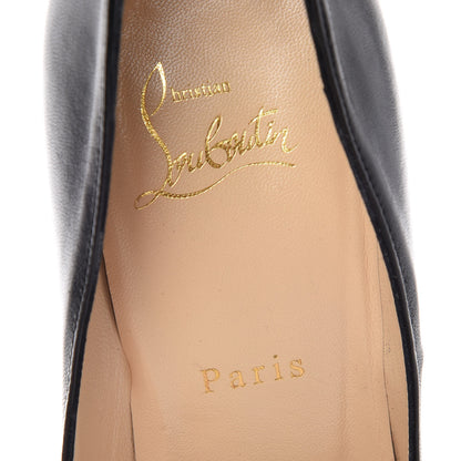 Christian Louboutin Shiny Nappa Pigalle Follies 100 Pumps 38 Black 8 of 16