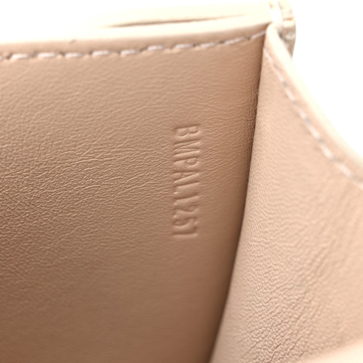 Calfskin TB Chain Belt Bag Rose Beige