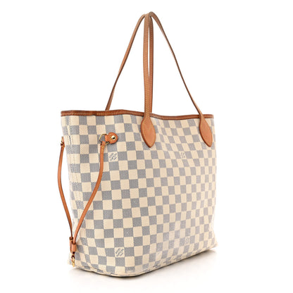 Louis Vuitton Damier Azur Neverfull MM 3 of 21
