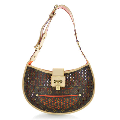 Louis Vuitton Monogram Perforated Demi-Lune Orange 1 of 8