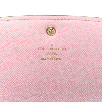 Louis Vuitton Monogram Emilie Wallet Rose Ballerine 6 of 20