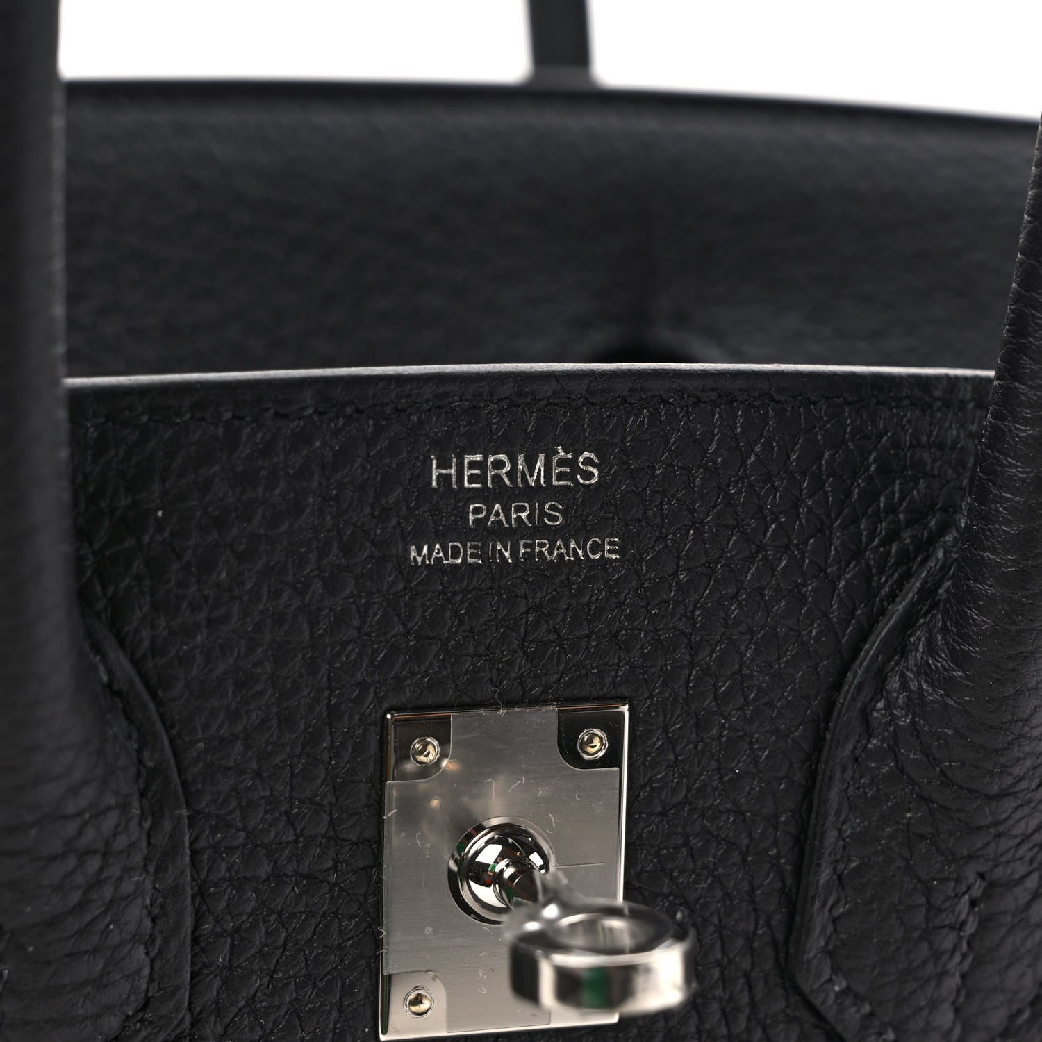 Hermes Togo Birkin 25 Black 5 of 8