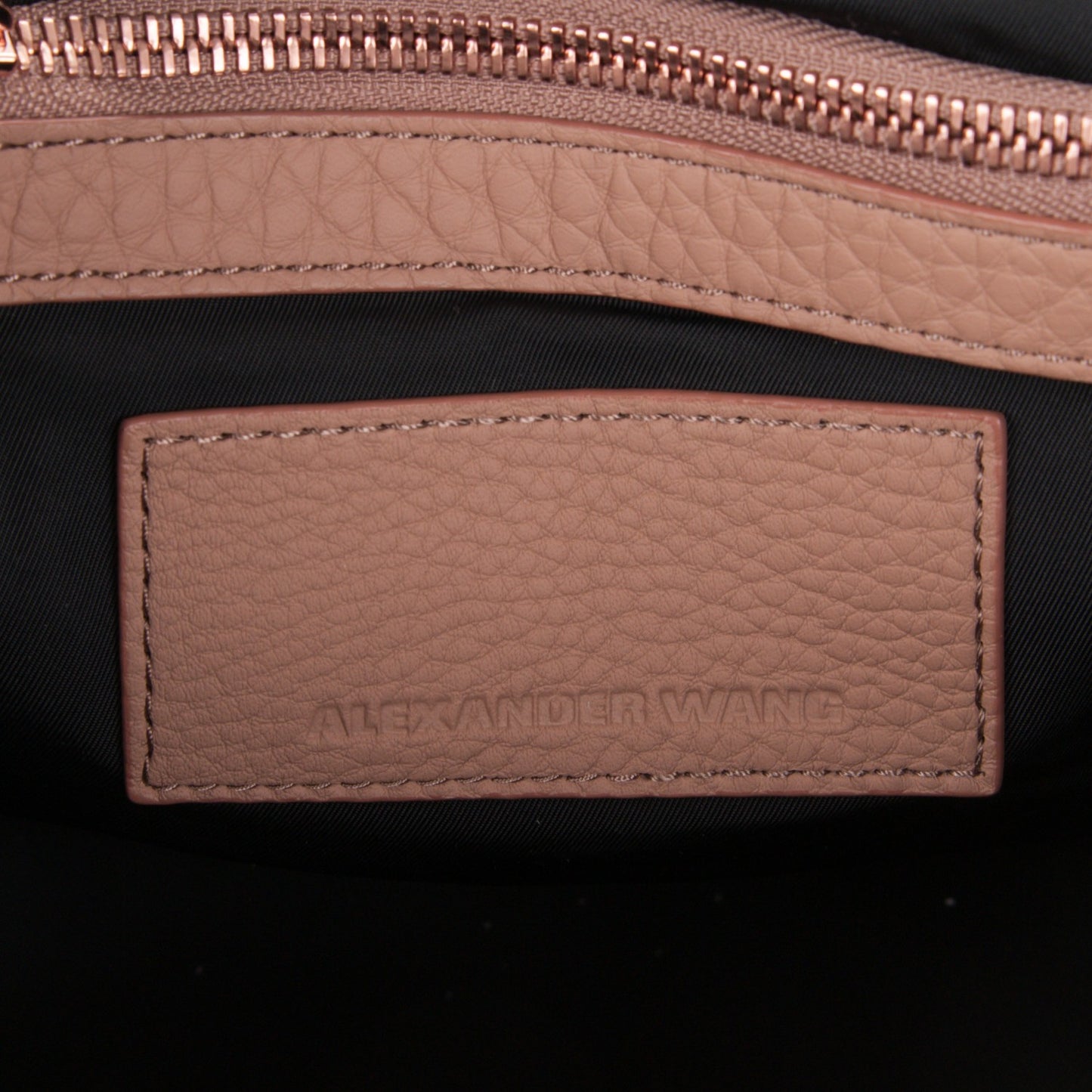 Pebbled Matte Lambskin Rockie Truffle