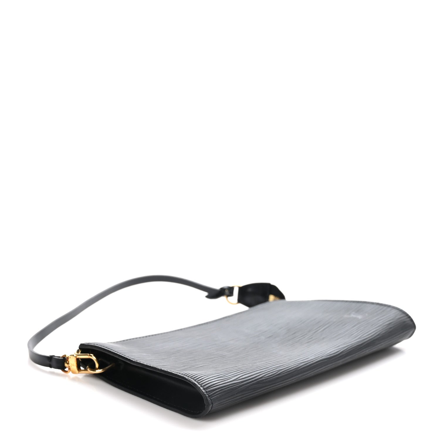 Louis Vuitton Epi Pochette Accessories 24 Black 4 of 10