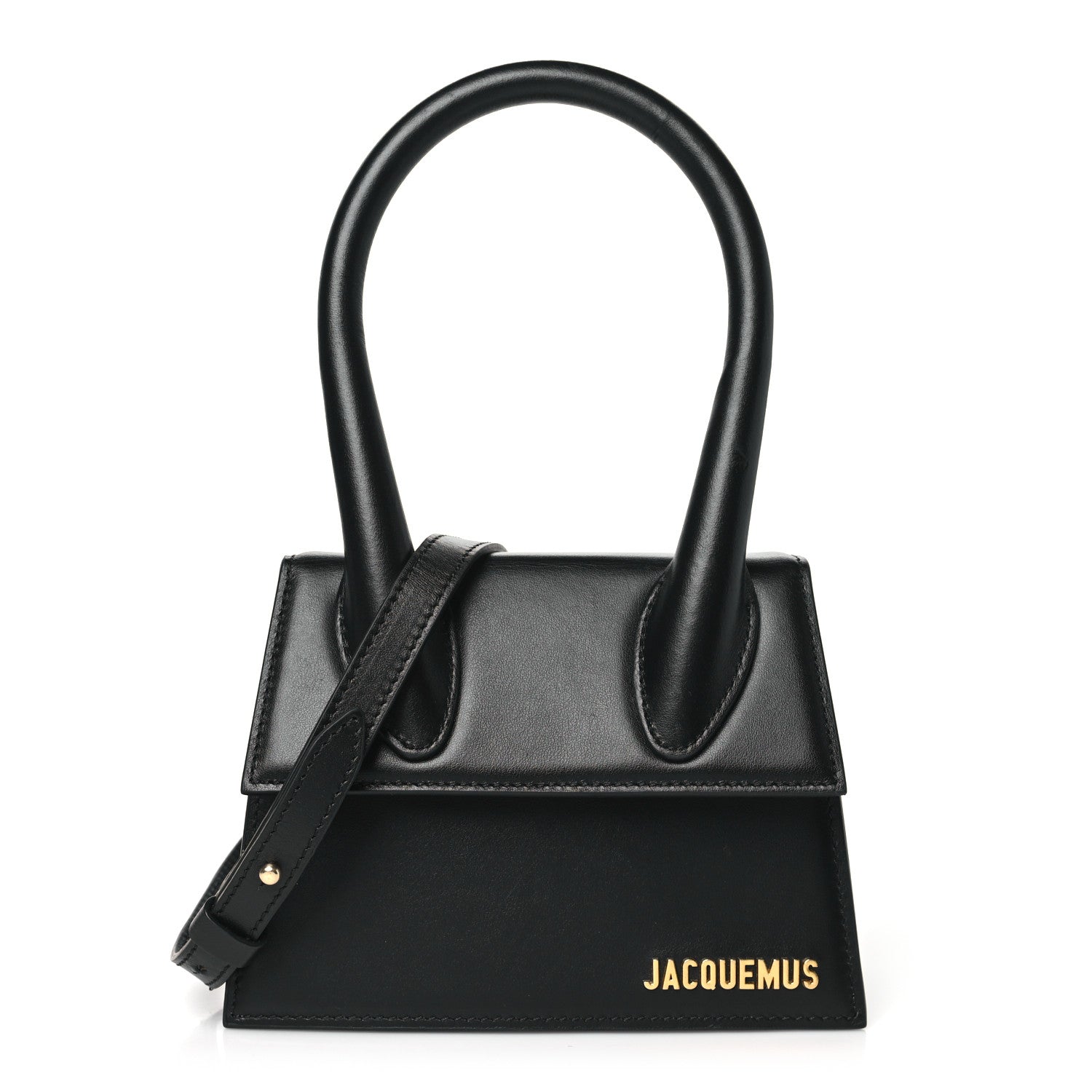 Jacquemus Smooth Calfskin Le Chiquito Moyen Black 1 of 12