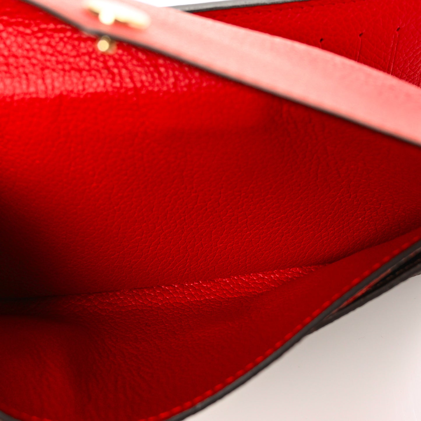 Monogram Pallas Compact Wallet Cherry