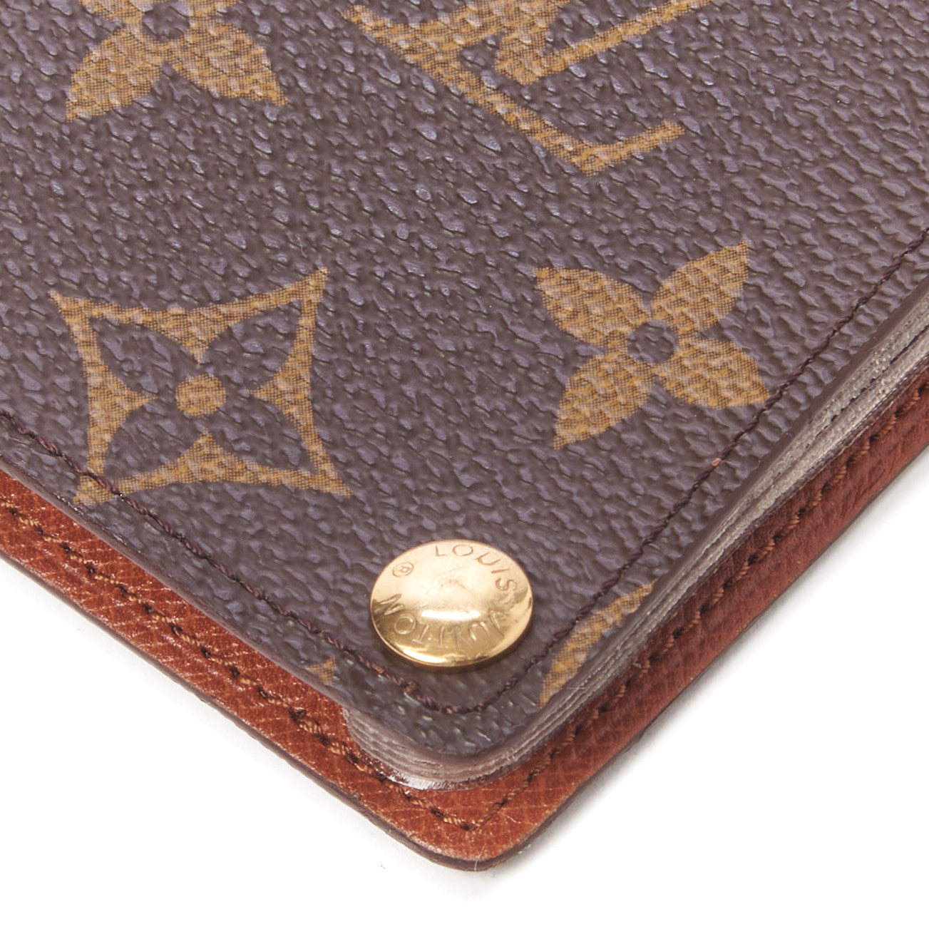 Monogram Credit Card Photo Holder