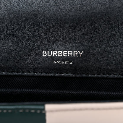 Burberry Lambskin Quilted Small Lola Bag Bright Red Orange 6 of 10
