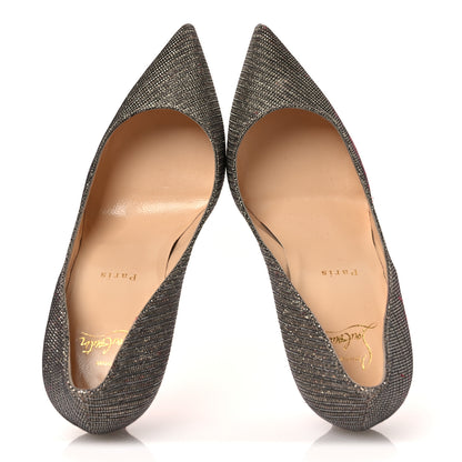 Christian Louboutin Glitter Chain Pigalle Follies 100 Pumps 40 Roche 2 of 10
