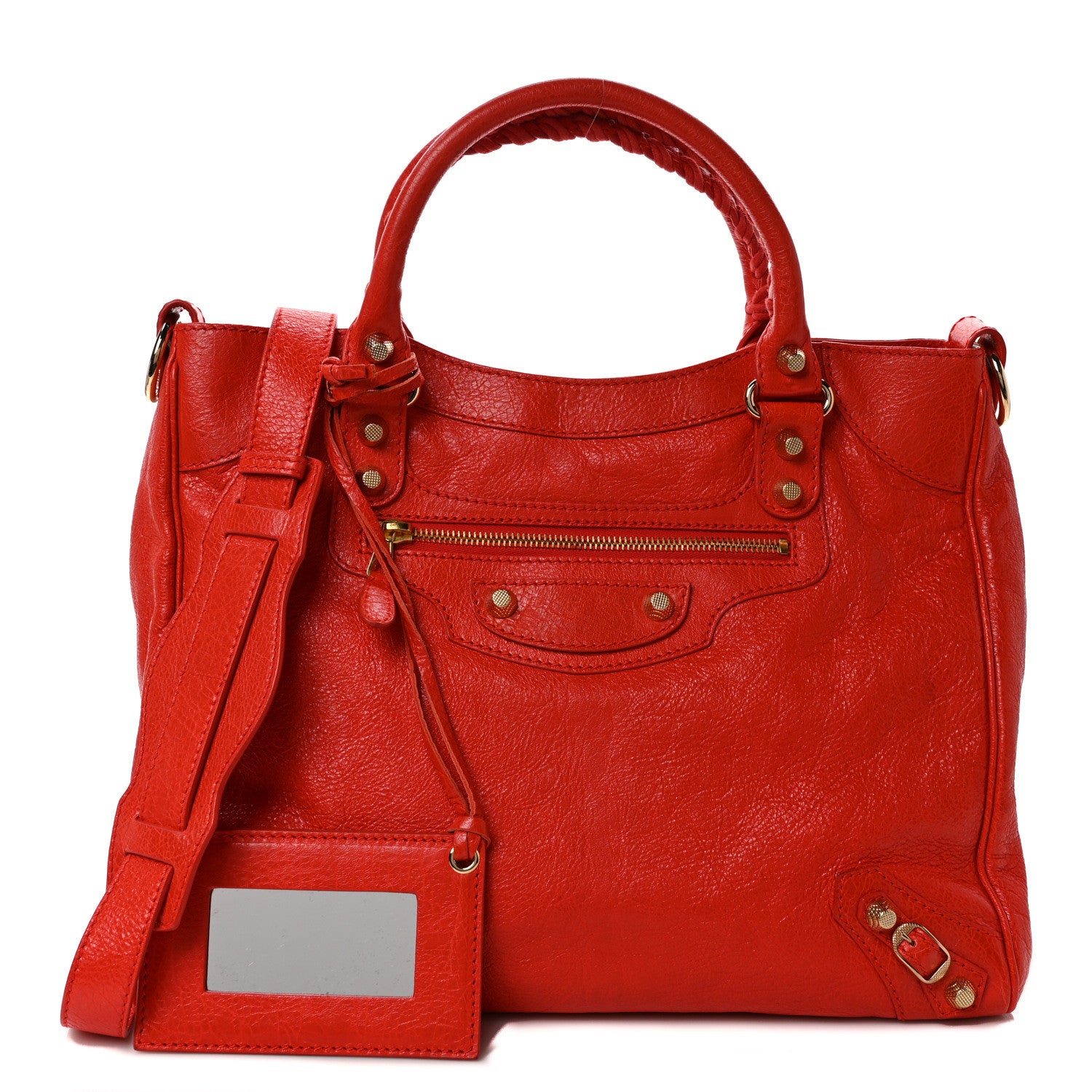 Balenciaga Agneau Giant 12 Gold Hardware Velo Rouge Cardinal 1 of 11
