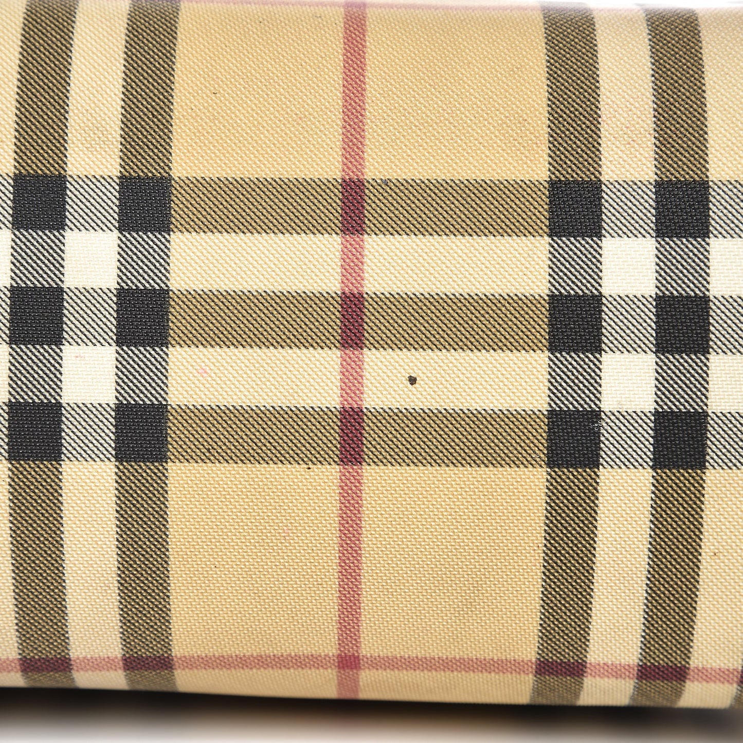 House Check Medium Tote Black