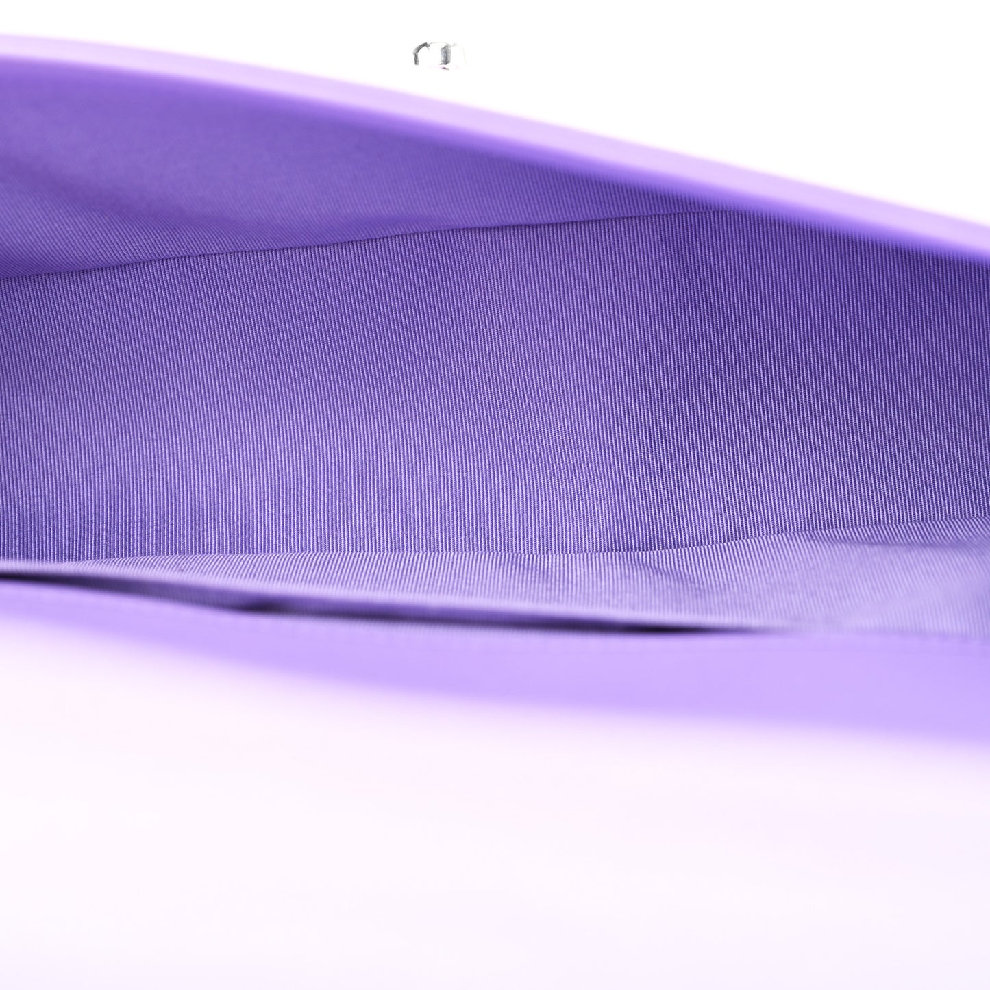 Calfskin Quilted Medium Boy Flap Purple