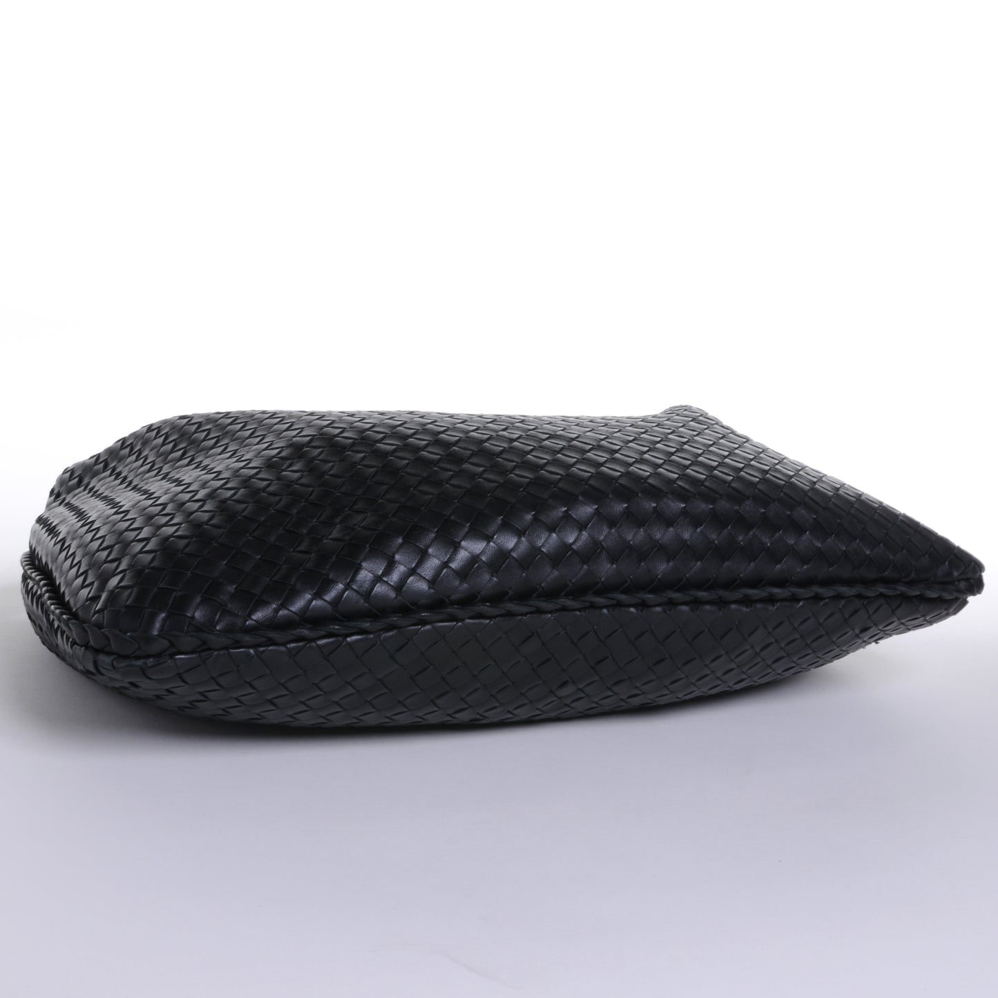 Nappa Intrecciato Large Veneta Nero Black