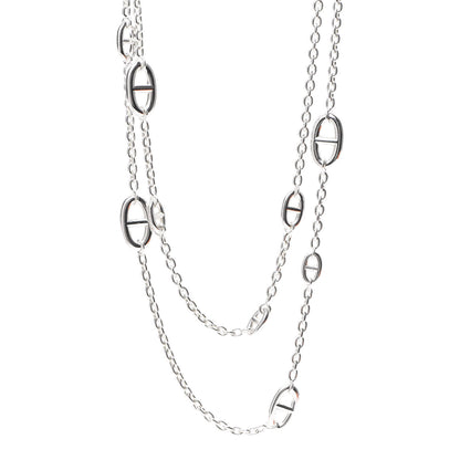 Hermes Sterling Silver Farandole Necklace 120 1 of 4