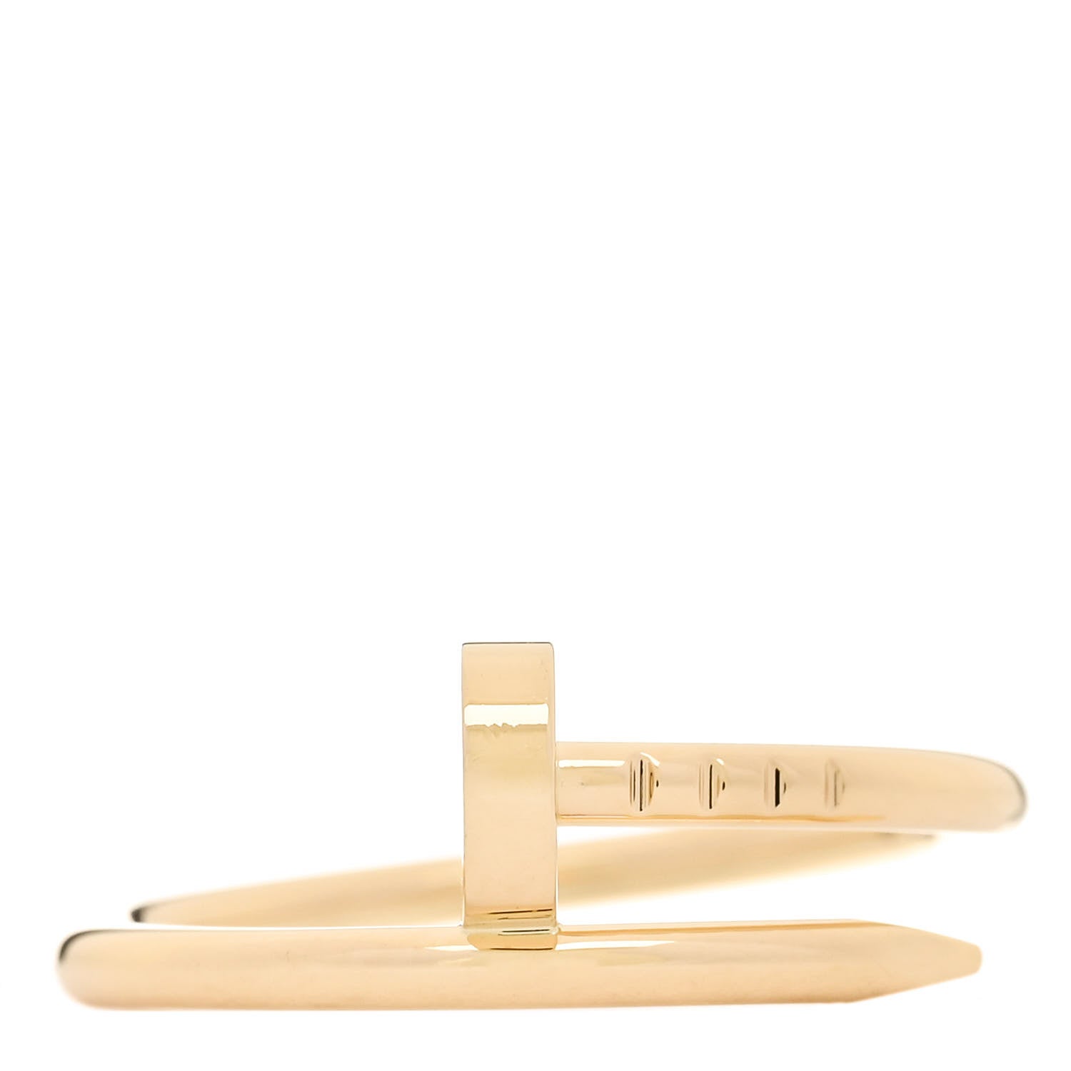 Cartier 18K Yellow Gold Small Juste Un Clou Ring 53 6.25 1 of 5