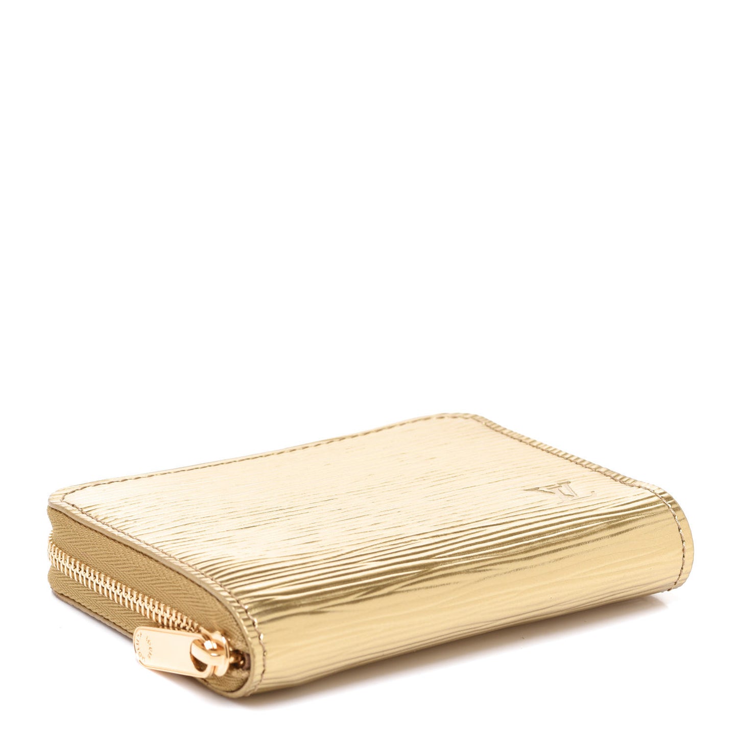 Epi Zippy Coin Purse Gold