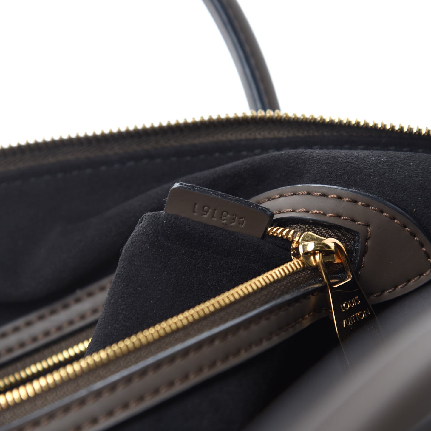 Monogram Addiction Vertical Lockit MM Brown