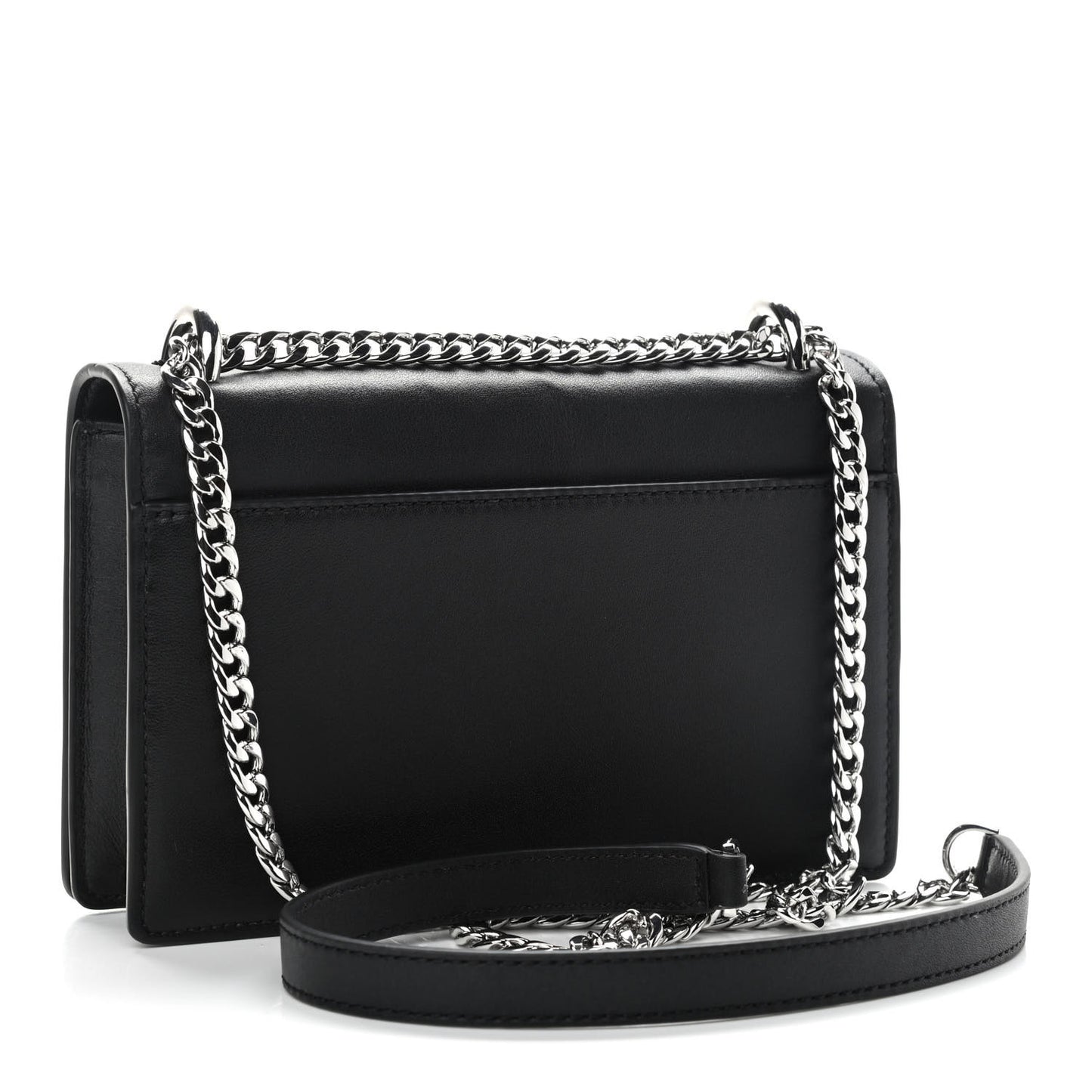 Calfskin Double Take Bag Black