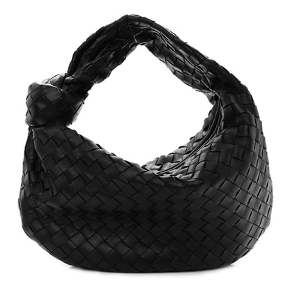 Bottega Veneta Nappa Intrecciato Teen Jodie Hobo Black 1 of 9