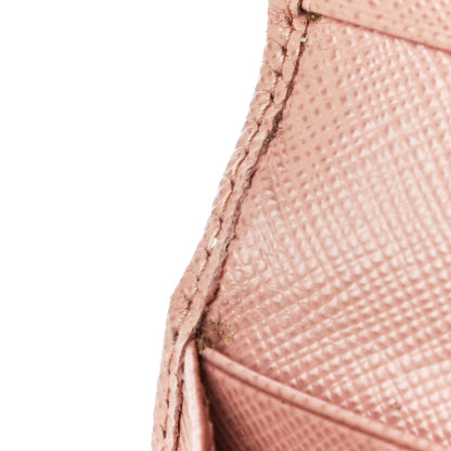 Prada Saffiano Metal Continental Flap Wallet Orchidea 16 of 18