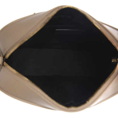Saint Laurent Calfskin Matelasse Monogram Lou Camera Bag Dark Latte 4 of 10