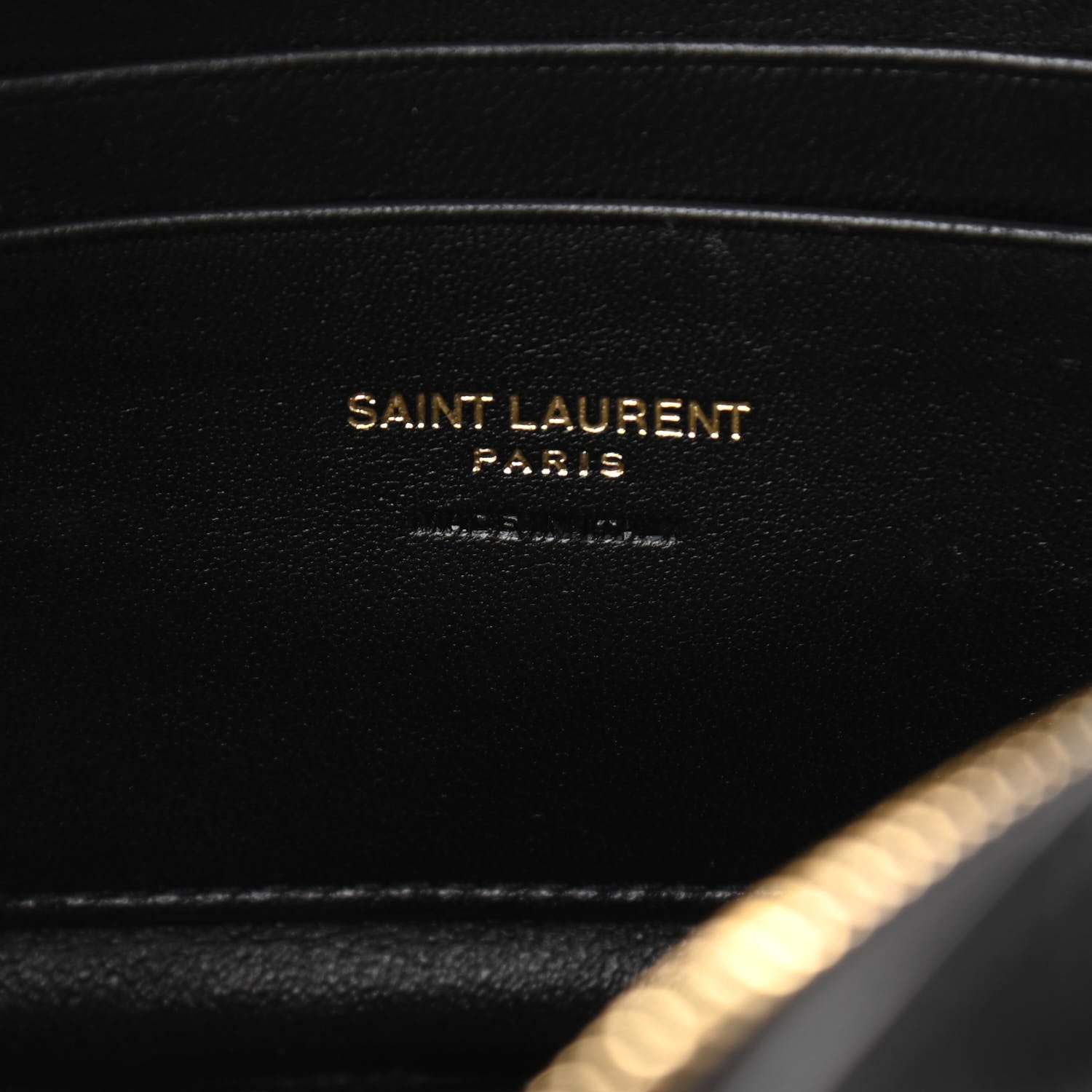 Saint Laurent Canvas Calfskin Leopard Print Monogram Mini Lou Camera Bag Brown 6 of 11