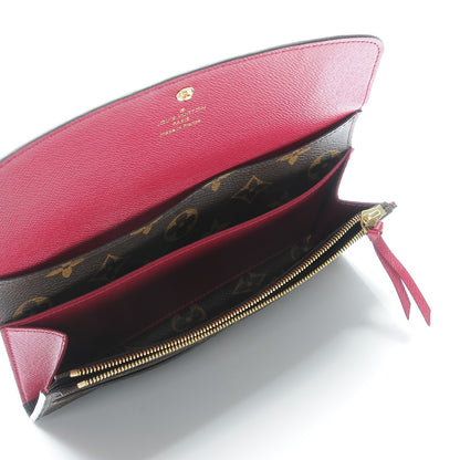 Louis Vuitton Monogram Emilie Wallet Fuchsia 5 of 7