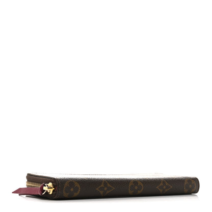 Louis Vuitton Monogram Clemence Wallet Fuchsia 4 of 13