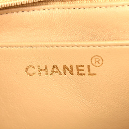 Chanel Lambskin Quilted Medium Single Flap Beige 6 of 13