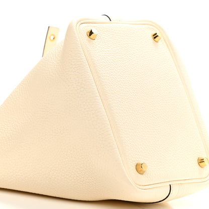 Hermes Taurillon Clemence Picotin Lock 18 PM Nata 16 of 31