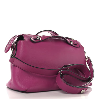 Fendi Vitello Dolce Medium By The Way Boston Bag Magenta 3 of 15