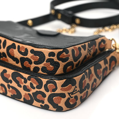 Louis Vuitton Empreinte Monogram Giant Wild At Heart Multi Pochette Accessories Black 10 of 10