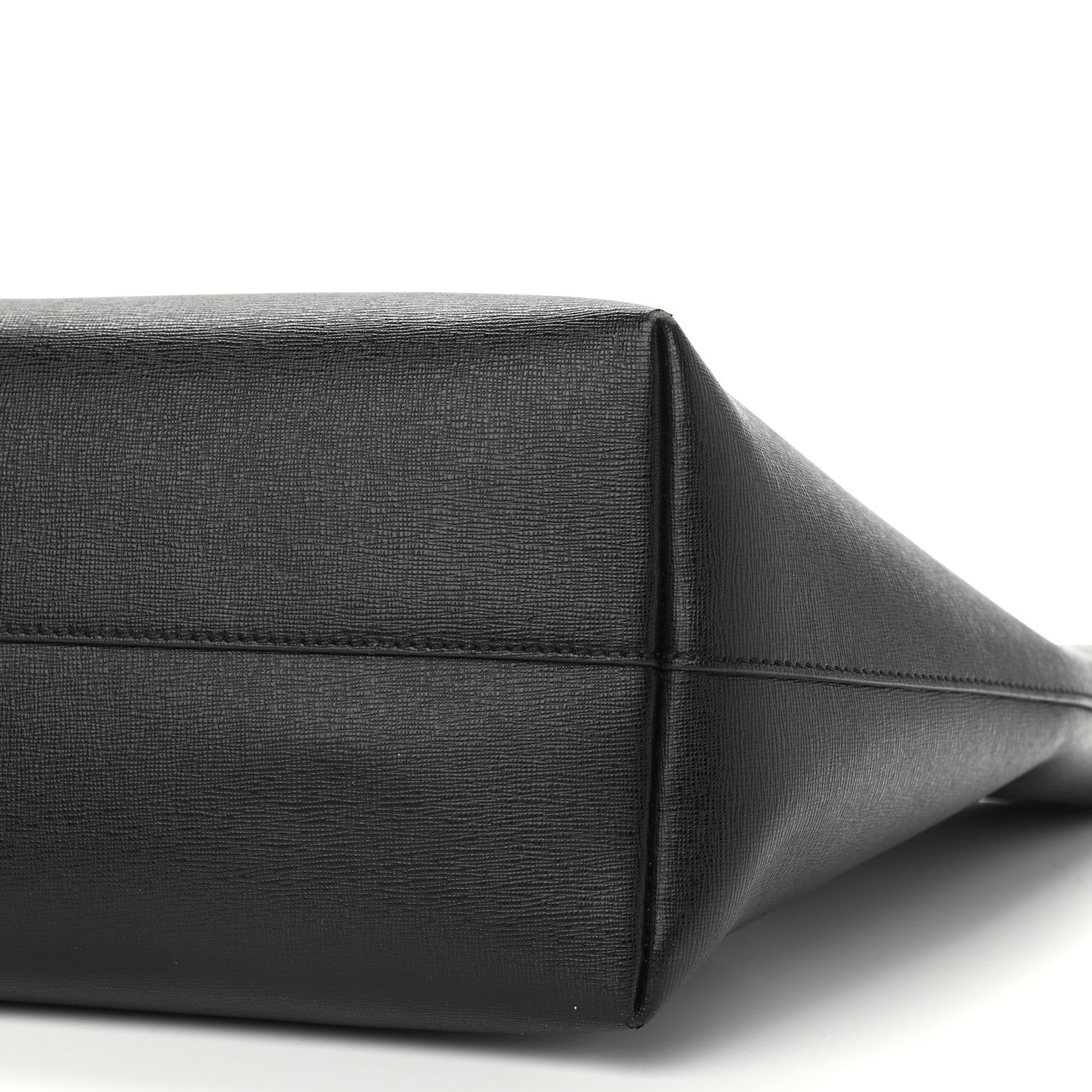 Fendi Vitello Elite Cuoio Monster Buggies Medium Roll Tote Black Multicolor Blue Cobalto 6 of 15