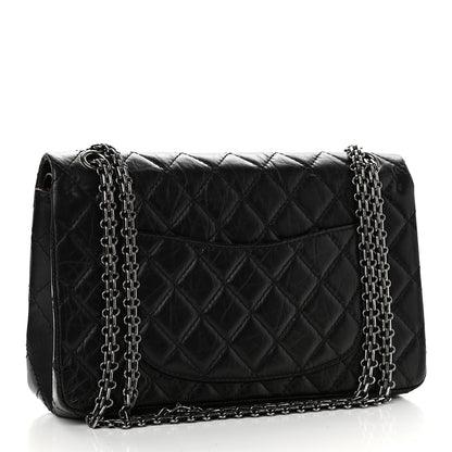 Chanel Aged Calfskin Quilted 2.55 Reissue 226 Flap Black 3 of 9