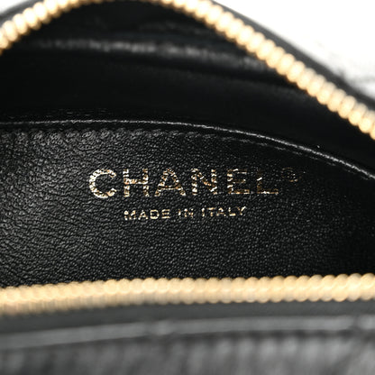 Chanel Aged Calfskin Quilted Mini Reissue Camera Case Black 6 of 10