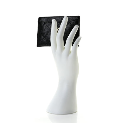 Chanel Caviar Quilted Card Holder Black 2 of 8