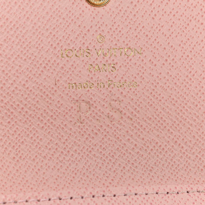 Louis Vuitton Damier Ebene Multicles 6 Key Holder Rose Ballerine 6 of 7