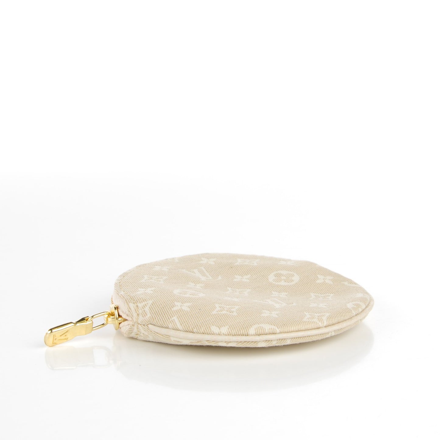 Mini Lin Round Coin Purse Dune