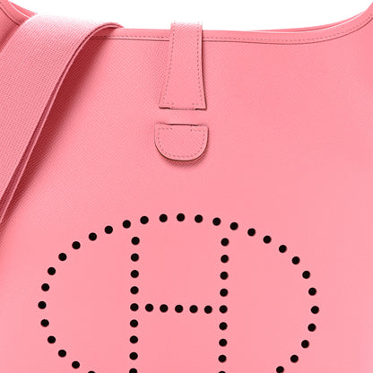 Hermes Epsom Evelyne III PM Rose Confetti 7 of 10