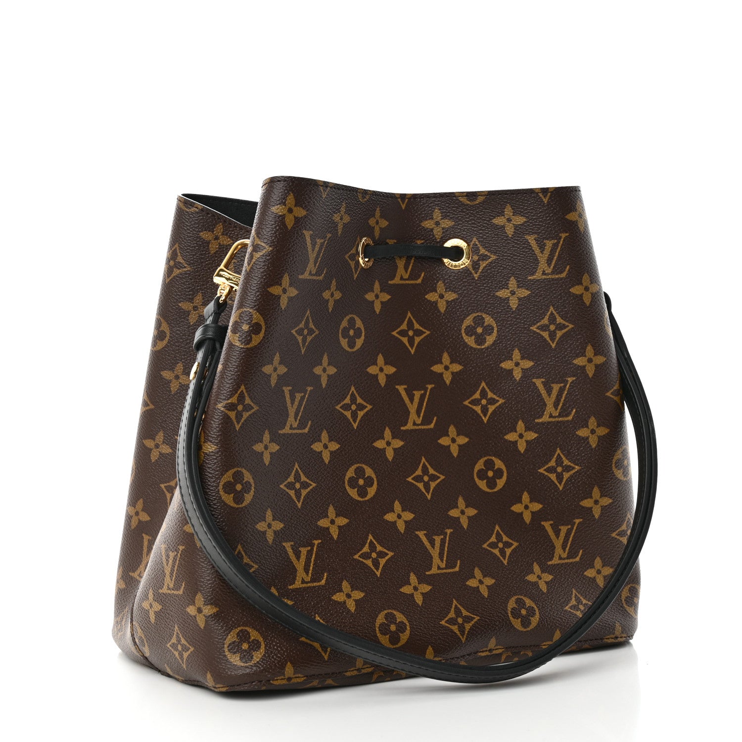 Louis Vuitton Monogram Neonoe MM Black 3 of 10