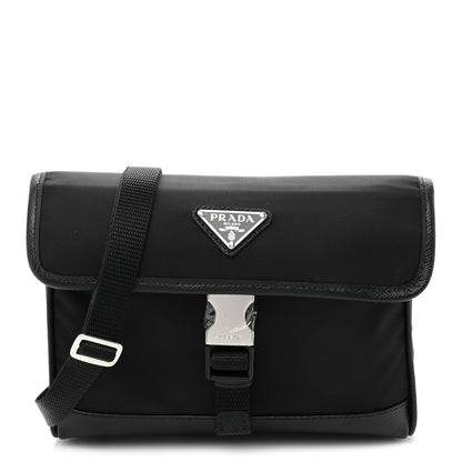 Prada Re-Nylon Saffiano Smartphone Case Crossbody Black 1 of 9