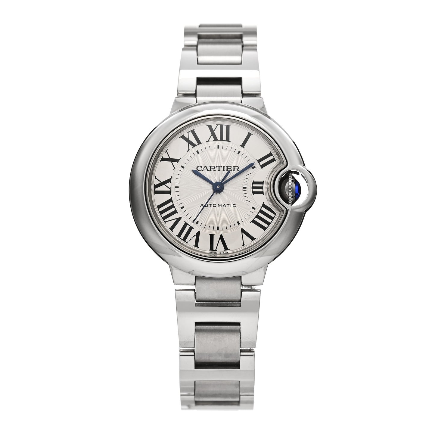 Stainless Steel 33mm Ballon Bleu De Cartier Automatic Watch