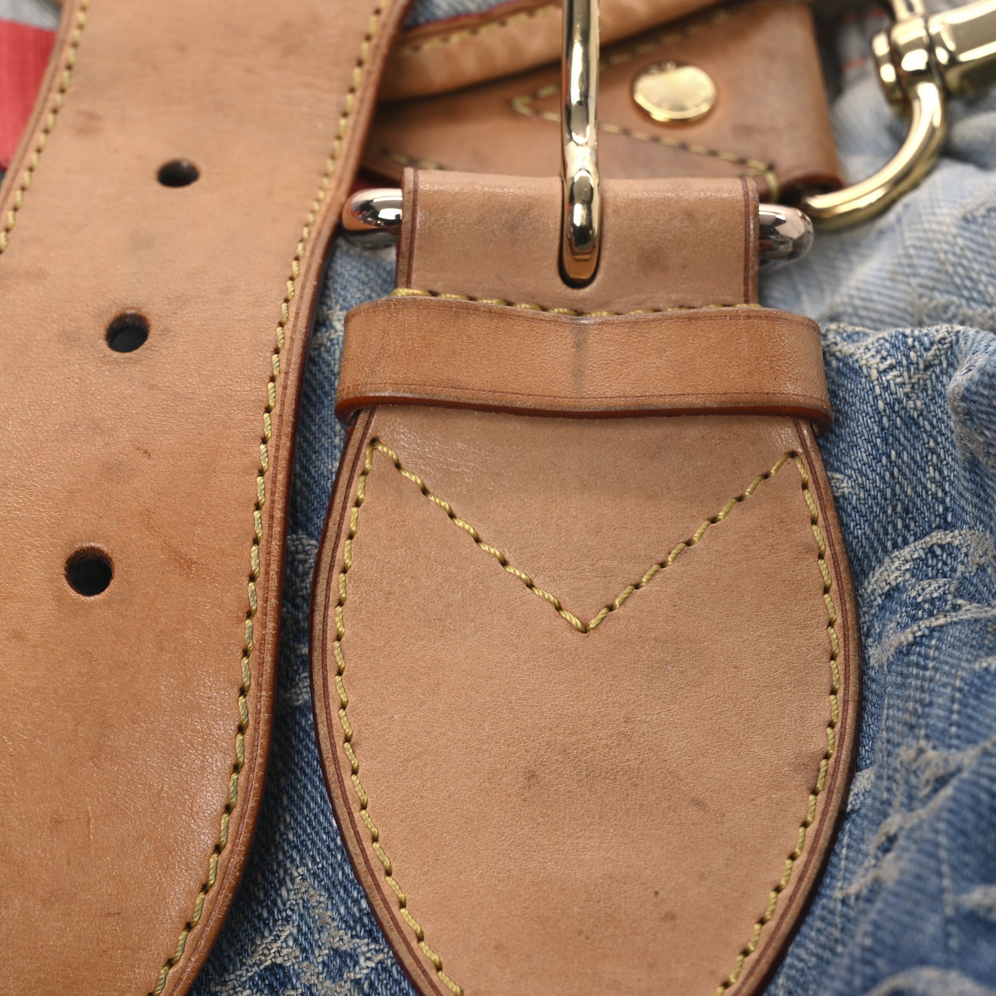 Denim Sunshine Messenger Blue