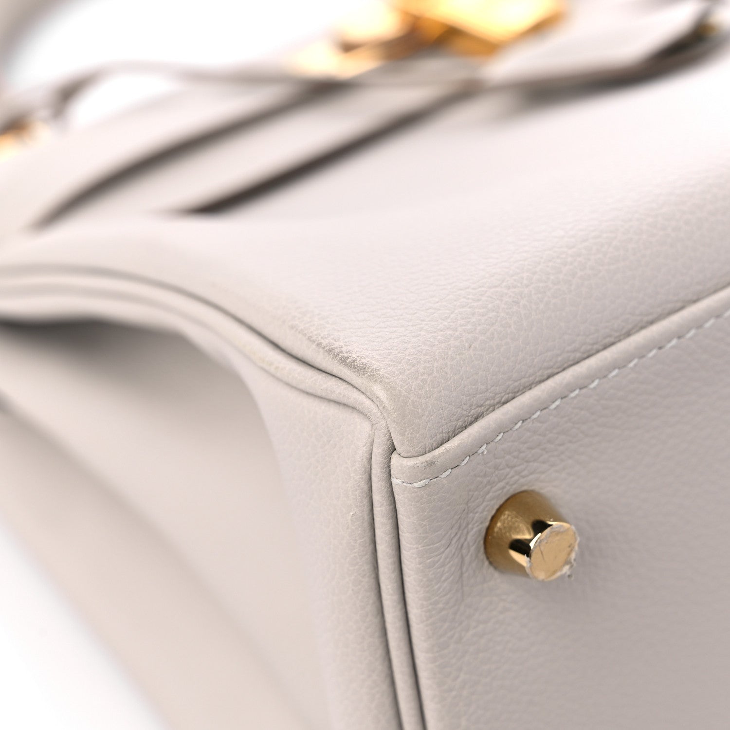 Hermes Evercolor Kelly Retourne 28 Gris Perle 8 of 11